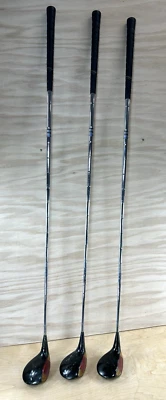 Juego de controladores vintage Ping Eye 2 maderas 1, 3 y 5 ejes de acero diestro Karsten MFG Foto 1 de 4