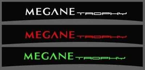 Renault Megane Sunstrip Graphics Sun Strip Windshield Banner Decal - Picture 1 of 4