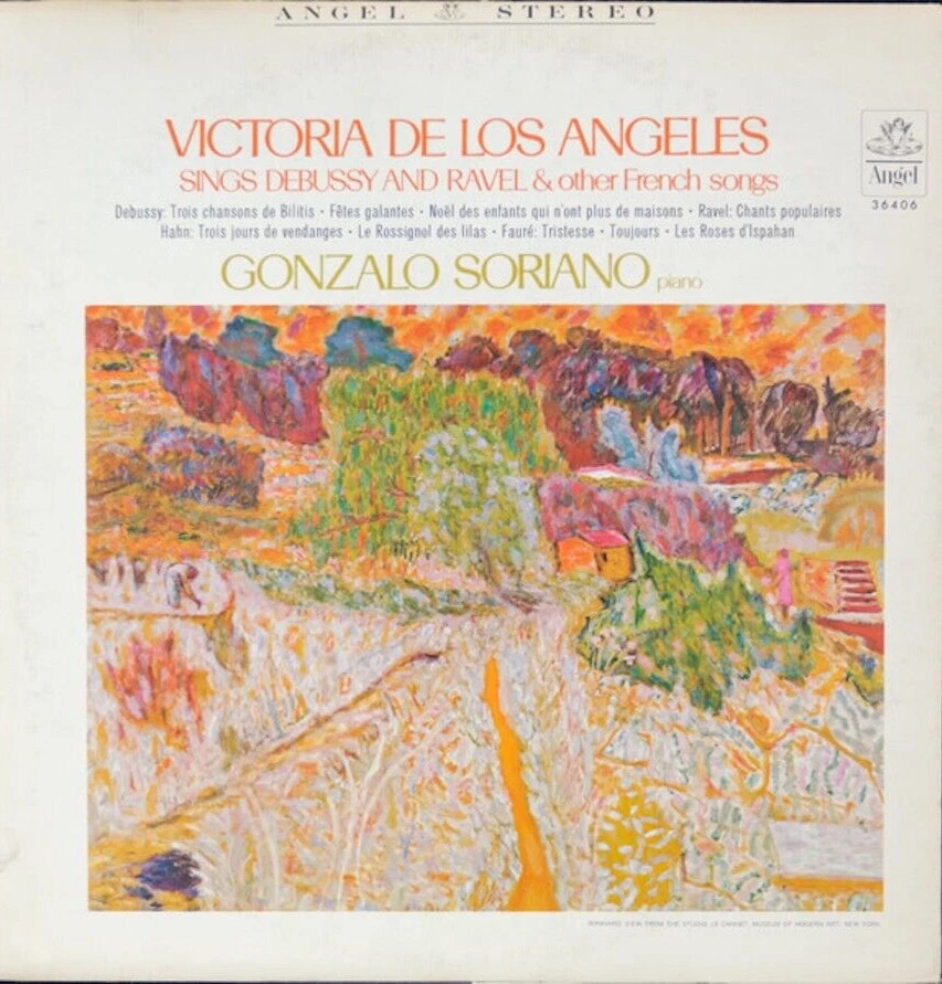 Victoria De Los Angeles Sings Debussy And Ravel & Other French  36406 Vinyl 12'' - Imagem 1 de 1
