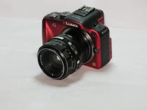 50mm= lens 100mm  f.18 on Olympus Micro Lumix Mirrorless Camera GX1 GX7 PL1 P1 - Picture 1 of 2