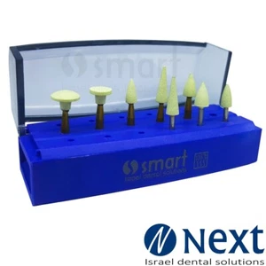  Dental FG RA diamond stones kit zirconia porcelain polishing finishing box - Picture 1 of 3