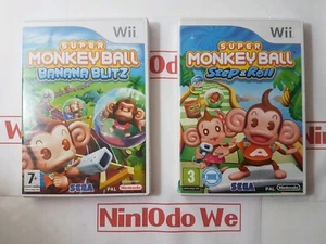Super Monkey Ball Spiel Serie (Wii) Multi Listing - fachmännisch generalüberholt - Bild 1 von 5