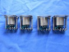 4 x   tube  socket . Aa - Ca -- Da   Siemens original -suspended  by spring