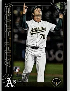 2025 Topps Series 2 J.T Ginn #465 Rookie Black #/74 - Picture 1 of 2