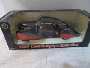 1937 Lincoln Zephyr Custom Coupe-1:24 Die Cast for Snap On Street Rod New In Box - Picture 1 of 11