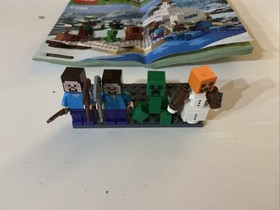 Lego Minecraft 21120 Mini Figures w/Booklet Complete!