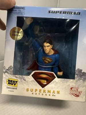 FIGURA BUSTO DE SUPERMAN RETURNS EDICIÓN LIMITADA DC DIRECT BEST BUY EXCLUSIVO Foto 1 de 4