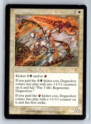(2x) DEGAVOLVER - Apocalypse – MTG Magic the Gathering Card - Rare - Image 1 of 4