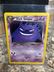 Dark Gengar 6/105 Neo Destiny Holo Ultra Rare Pokemon MP TCG WOTC Vintage  - Picture 1 of 2