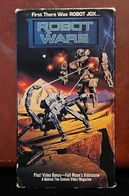 Robot Wars (1993) – VHS – Full Moon / Paramount Home Video – Mecha Sci-Fi - Image 1 of 4