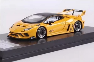 MJ Escala 1/64 Lamborghini Huracan GT LP610 Amarillo Diecast Coche Modelo Juguete Nuevo en Caja - Imagen 1 de 6