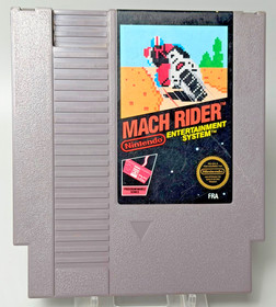 MACH RIDER sur Nintendo NES version FRA ASD