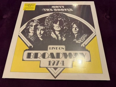 IAN HUNTER / MOTT THE HOOPLE: 'LIVE ON BROADWAY 1974' DOUBLE VINYL (SEALED) Foto 1 de 4