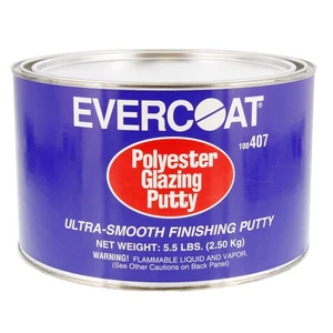 POLYESTER GLAZING PUTTY Glaze Auto Body Filler 1/2 GL - Picture 1 of 1