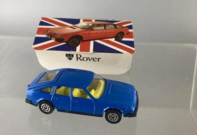 CORGI JUNIORS #56191 ROVER 3500 SDI BLUE 1/64 SIZE IN ITS ORIGINAL BOX *VINTAGE* - Image 1 of 4