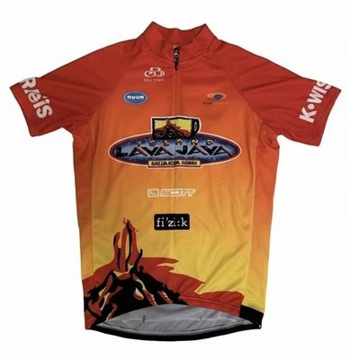 Pactimo Cycling Jersey Mens Medium Short Sleeve Zip - Free Shipping - Image 1 of 4