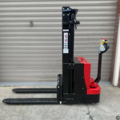 2T 3.5M Full Auto Electric Walkie Stacker Pallet Lifter NEW Melbourne & Delivery - image 1 of 4