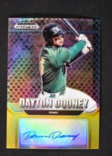 2022 Prizm Draft Picks Baseball Auto Gold #AU-DD Dayton Dooney 4/10