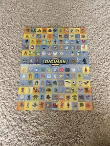2000 Digimon Digital Monsters Poster Los Luchadores doppelseitig 20x16 FUCHS KINDER - Bild 1 von 9