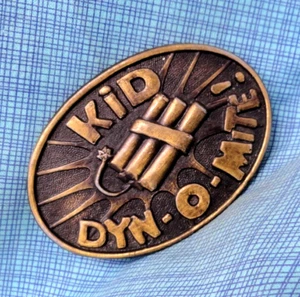 Kid Dyn-O-Mite! Belt Buckle 70s TV Catchphrase Jimmy JJ Walker Good Times.GMP017 - Bild 1 von 9
