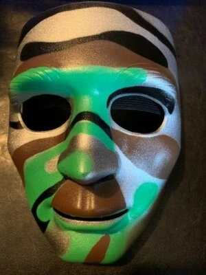 Blank Face Camouflage Mask - Use It For Dress Up - Halloween - Cosplay! - Image 1 of 4