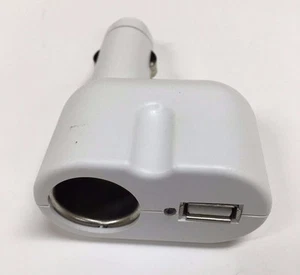 USB CAR CIGARETTE LIGHTER SOCKET LED SPLITTER DC 12V CHARGER ADAPTER ASK-V3 - Picture 1 of 4