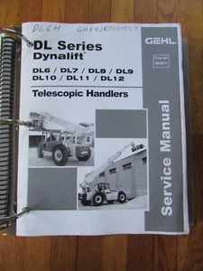 Gehl DL6 DL7 DL8 DL9 DL10 DL11 DL12 Dynalift Servicehandbuch DL 6 7 8 9 10 11 12 - Bild 1 von 12
