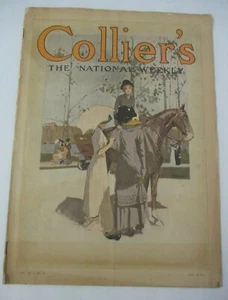 July 8, 1911 COLLIER'S Adolph Treidler Cover, Penny Poisons, Kansas City, Ads + - Picture 1 of 10