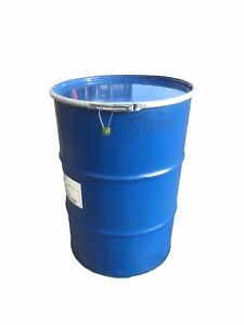 205L 45 GALLON SHIPPING DRUM SHIPPING BARREL OIL DRUM STEEL CONTAINER + LOCK