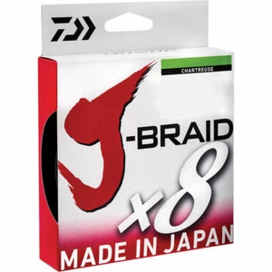 Daiwa J Braid x8 150m Chartreuse Braided Fishing Line - Choose Lb BRAND NEW @ eB - Picture 1 of 24