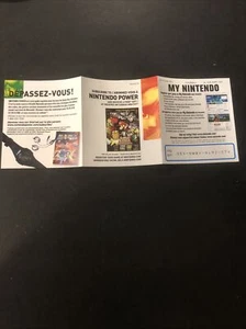 Nintendo power gba caja inserto nl-agb-b8me-usa - Imagen 1 de 3