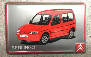 Citroen BERLINGO Blechschild mit Relief-Prägung im 3D-Stil Rarität/Sammler!!! - Bild 1 von 4