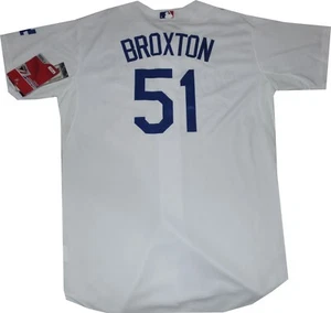 Los Angeles Dodgers Jonathan Broxton Authentic Cool Base Majestic Jersey Tags 48 - Picture 1 of 5