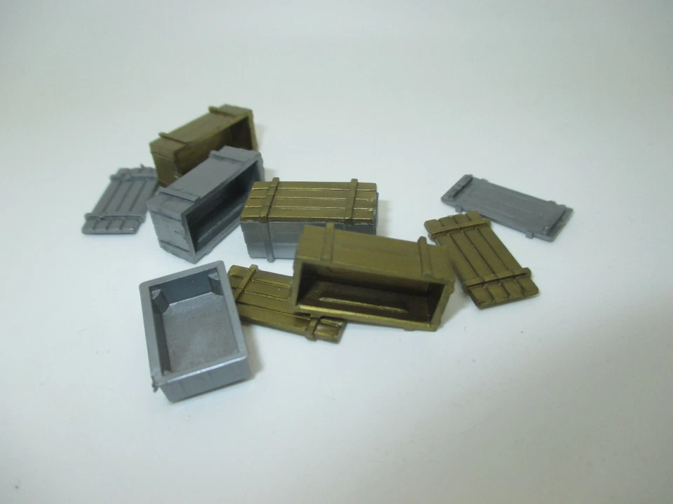 Wiking : Lot De Boîtes Or Et Argent Métallique (Schub133) - Photo 1/1