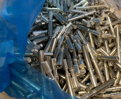 1500  Amphenol Aircraft Silver Copper Female Crimp Socket Contacts ~ 12-10 AWG  - Image 1 of 2