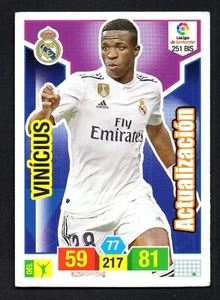 VINI VINICIUS #251 BIS REAL MADRID 2018-19 CROMO ADRENALYN XL PANINI LIGA 18/19 - Imagen 1 de 3