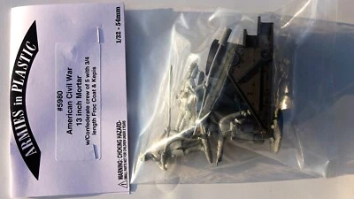 Armies in Plastic: Civil War Confederate Kepis 13-inch Mortar The Dictator 1/32 - Image 1 of 3