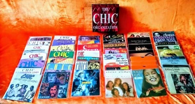 CHIC ORGANIZATION COMPLETE 47 7" VINYL SINGLES  COLLECTION / LOT + COLLECTOR BOX - Image 1 of 4