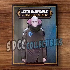 SDCC 2024 STAR WARS THE HIGH REPUBLIC 12×16 POSTER NIV DENDROW DISNEY + EXKLUSIV - Bild 1 von 2