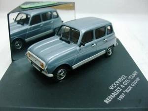 WOW EXTREMADAMENTE RARO Renault 4 GTL 1987 sedán azul ozono 1:43 velocidad chispa - Imagen 1 de 3