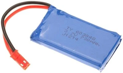 3.7V 730mAh LiPo Akku für Wltoys V636 V686 JJRC Quadcopter | Leicht, Langlebig - Bild 1 von 4