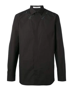 GIVENCHY Herren Hemd aus Baumwolle mit bestickten Sternen - Contemporary Fit - Bild 1 von 13