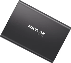 MEGAZ DIGITAL External Hard Drive 160GB Ultra Slim Portable USB 3.0 HDD Storage - Picture 1 of 8