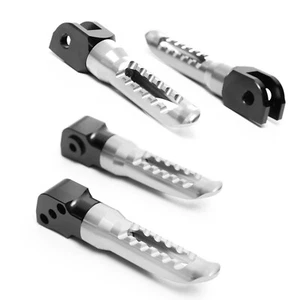 Titanium CNC Front Rear Foot Pegs Kit BOB For Suzuki GSX-S125 17 18 19 - Foto 1 di 5