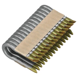 Barbed Paper Tape Fencing Staples 1.5 in. x 9-Gauge Galvanized (960 per Box) - Picture 1 of 3