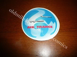 AIR FRANCE CONCORDE VECCHIO ADESIVO AIRLINE STICKER ALT FLUGLINIE AUFKLEBER 1970 - Picture 1 of 1