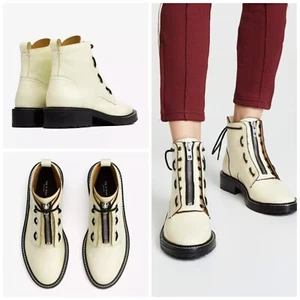 NIB $595 Rag & Bone Cannon Boot In White Size: EU35 (US5) - Picture 1 of 8