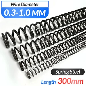 Compression Spring Pressure Springs, Wire Dia 0.3-1.0mm, OD 2-25mm, Length 300mm - Picture 1 of 115