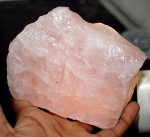 Natural Certified 5065 Ct Pink Morganite Madagascar Earth Rough Loose Gemstone - Picture 1 of 10