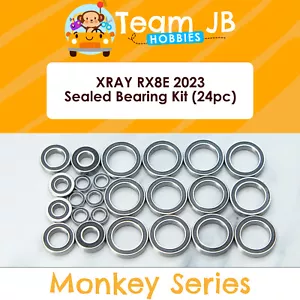 XRAY RX8E 2023 - 24 Pcs Rubber Sealed Bearings Kit - Picture 1 of 2